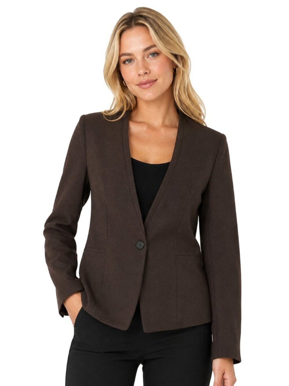 Antonio Melani Dark Brown Tischa Blazer NWT